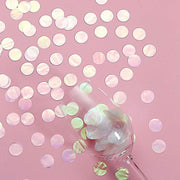 18 g Round Metallic Balloon Confetti Dots Party Decorations - Rose Gold