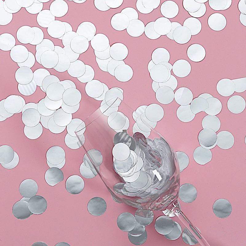 18 g Round Metallic Balloon Confetti Dots Party Decorations - Rose Gold