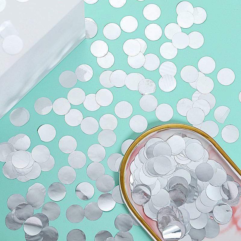 18 g Round Metallic Balloon Confetti Dots Party Decorations - Rose Gold