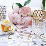 18 g Round Metallic Balloon Confetti Dots Party Decorations - Rose Gold