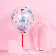 18 g Round Metallic Balloon Confetti Dots Party Decorations - Rose Gold