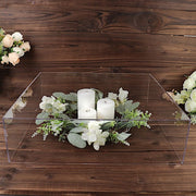 18" x 18" Acrylic Display Box Cake Stand Pedestal Riser