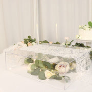 18" x 18" Acrylic Display Box Cake Stand Pedestal Riser
