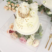 18" x 18" Acrylic Display Box Cake Stand Pedestal Riser