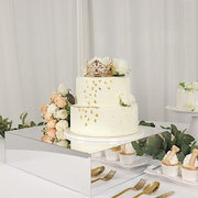 18" x 18" Acrylic Display Box Cake Stand Pedestal Riser