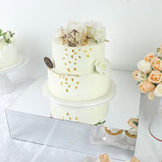 18" x 18" Acrylic Display Box Cake Stand Pedestal Riser