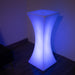 18" x 43" Rechargeable Light Up Cocktail Table Cordless LED Furniture - Assorted LED_FURN_COCK_01