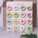 19" Donut Wall Display Stands Wooden Board Dessert Holder - Natural CAKE_STND_DNT01_NAT