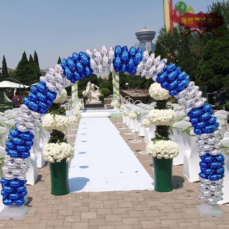 19 ft Balloon Arch Stand Kit - White BLOON_STAND01