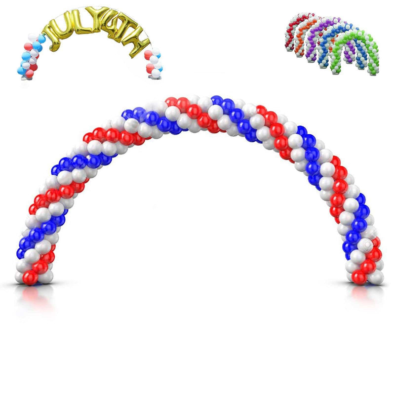 19 ft Balloon Arch Stand Kit - White BLOON_STAND01