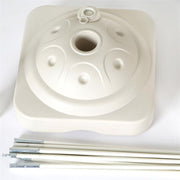 19 ft Balloon Arch Stand Kit - White BLOON_STAND01