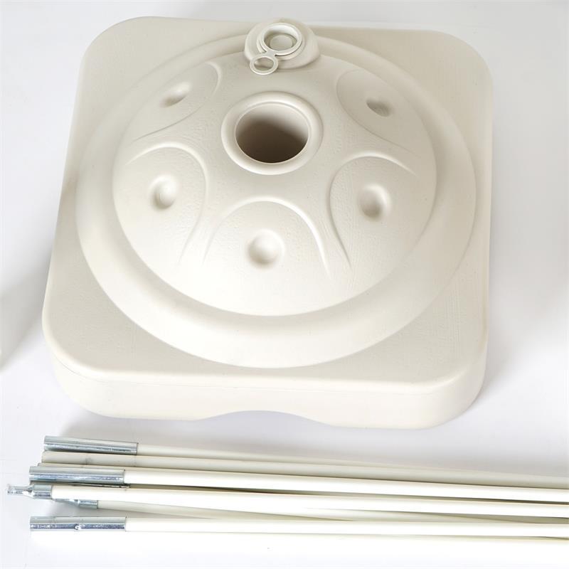 19 ft Balloon Arch Stand Kit - White BLOON_STAND01