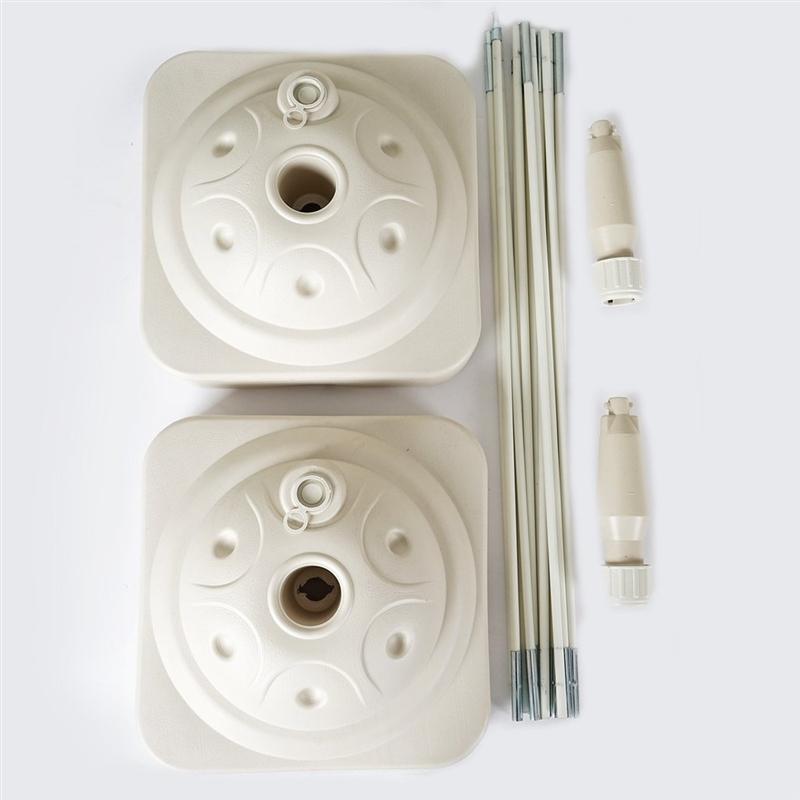 19 ft Balloon Arch Stand Kit - White BLOON_STAND01