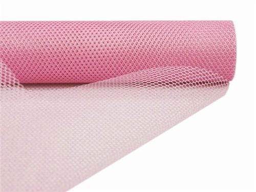 19" x 10 yards Wedding Tulle Roll with Glitter - Pink TULA02_1910_PINK