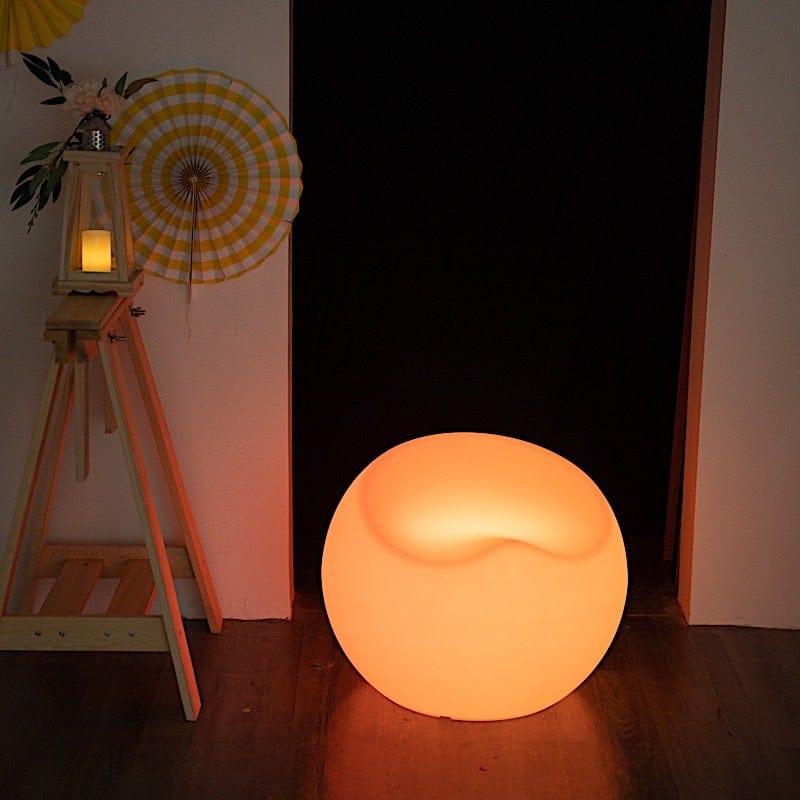 19" x 20" Rechargeable Light Up Saucer Chair Cordless LED Furniture - Assorted LED_FURN_CHAIR_01