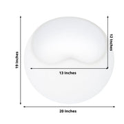 19" x 20" Rechargeable Light Up Saucer Chair Cordless LED Furniture - Assorted LED_FURN_CHAIR_01