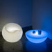 19" x 20" Rechargeable Light Up Saucer Chair Cordless LED Furniture - Assorted LED_FURN_CHAIR_01