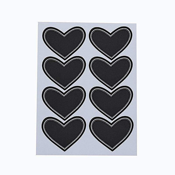 192 Chalkboard Labels Self Adhesive Stickers - Black