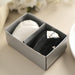 2.5" Bride and Groom Salt and Pepper Shakers Wedding Favors with Gift Box - Black and White FAV_SNP_WED