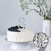 2.5" Rhinestone Cake Topper