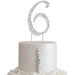 2.5" Rhinestone Cake Topper CAKE_TOPN2_6