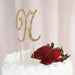 2.5" Rhinestone Cake Topper Gold Letter CAKE_TOPG2_N