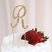 2.5" Rhinestone Cake Topper Gold Letter CAKE_TOPG2_R
