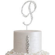 2.5" Rhinestone Cake Topper Letter CAKE_TOP2_P