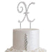 2.5" Rhinestone Cake Topper Letter CAKE_TOP2_X