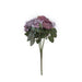 2 Bouquets 12" Silk Flowers Assorted Artificial Floral Bushes ARTI_BOUQ_PEO15_S_PURP