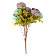 2 Bouquets 19" Silk Peony Flowers Artificial Floral Bushes ARTI_BOUQ_PEO14_086