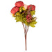 2 Bouquets 19" Silk Peony Flowers Artificial Floral Bushes ARTI_BOUQ_PEO14_BURG080