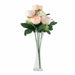 2 Bushes 14 Silk Peony and 72 Hydrangeas Flowers - Light Pink and Blush ARTI_BOUQ_PEO02_046