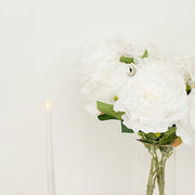 2 Bushes 17" Premium Silk Roses Artificial Flowers Bouquets