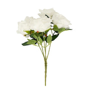 2 Bushes 17" Premium Silk Roses Artificial Flowers Bouquets