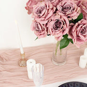 2 Bushes 17" Premium Silk Roses Artificial Flowers Bouquets