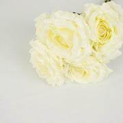 2 Bushes 17" Premium Silk Roses Artificial Flowers Bouquets