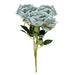 2 Bushes 17" Premium Silk Roses Artificial Flowers Bouquets ARTI_RS010_L_086