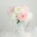 2 Bushes 17" Silk Artificial Peony Flowers Bouquets