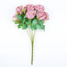 2 Bushes 18" tall Artificial Faux Silk Rose Flowers Bouquet