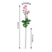 2 Bushes 33" Long Stem Silk Artificial Chrysanthemum Flowers Sprays