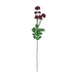 2 Bushes 33" Long Stem Silk Artificial Chrysanthemum Flowers Sprays ARTI_MUM_003_BURG