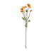 2 Bushes 33" Long Stem Silk Artificial Poppy Flower Sprays ARTI_POPY_002_ORNG