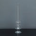 2 Crystal Wedding Party Centerpieces Candle Holders - Clear