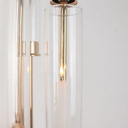 2 Cylinder Glass 10" Hurricane Candle Holder Shades - Clear CHDLR_CAND_030_GLASS