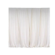 2 Drapery Panels 8 ft Polyester Backdrop Curtains with Rod Pockets