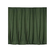 2 Drapery Panels 8 ft Polyester Backdrop Curtains with Rod Pockets