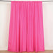 2 Drapery Panels 8 ft Polyester Backdrop Curtains with Rod Pockets CUR_PANPOLY_5X8_FUSH
