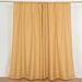 2 Drapery Panels 8 ft Polyester Backdrop Curtains with Rod Pockets CUR_PANPOLY_5X8_GOLD