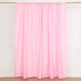 2 Drapery Panels 8 ft Polyester Backdrop Curtains with Rod Pockets CUR_PANPOLY_5X8_PINK